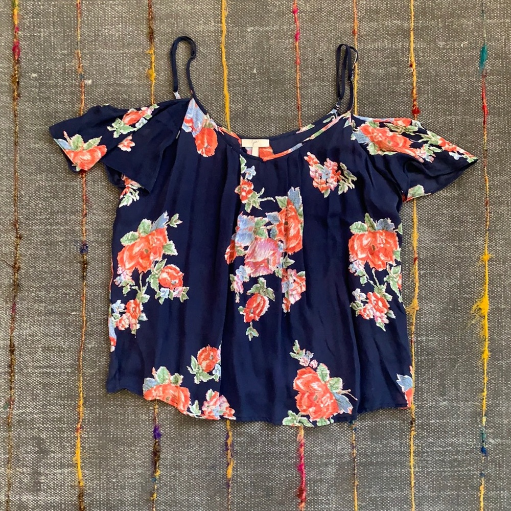 Joie Off The Shoulder Silk Blouse